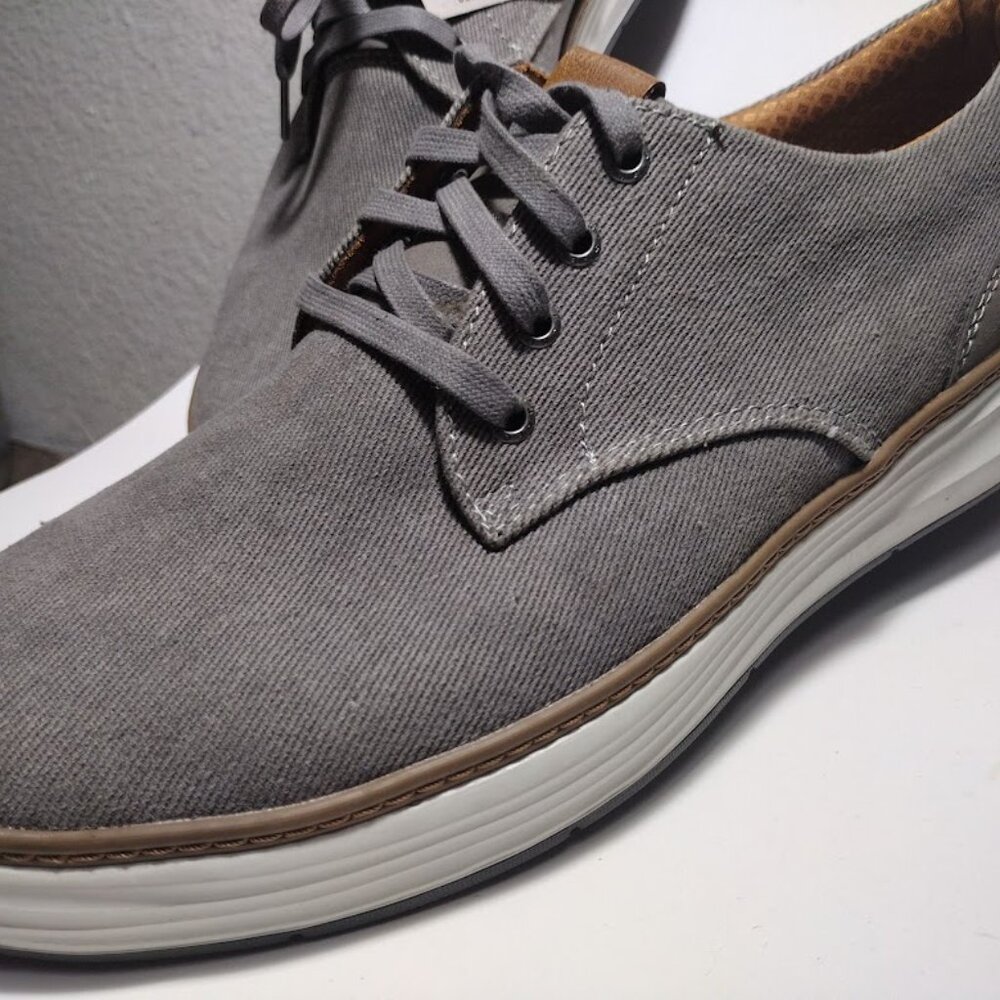 Skechers Men's Moreno Ederson Oxford New Gray Size 14 Wide